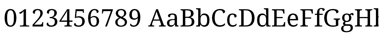 Droid Serif Regular